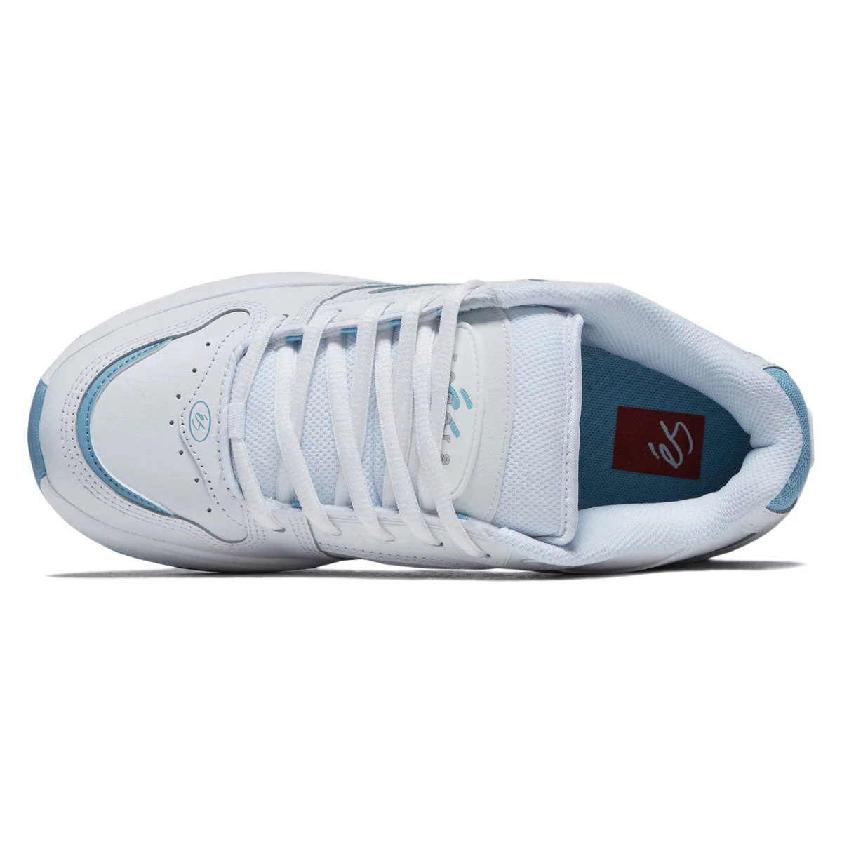 eS TJ Rogers Shoes - White/Blue - Image 3