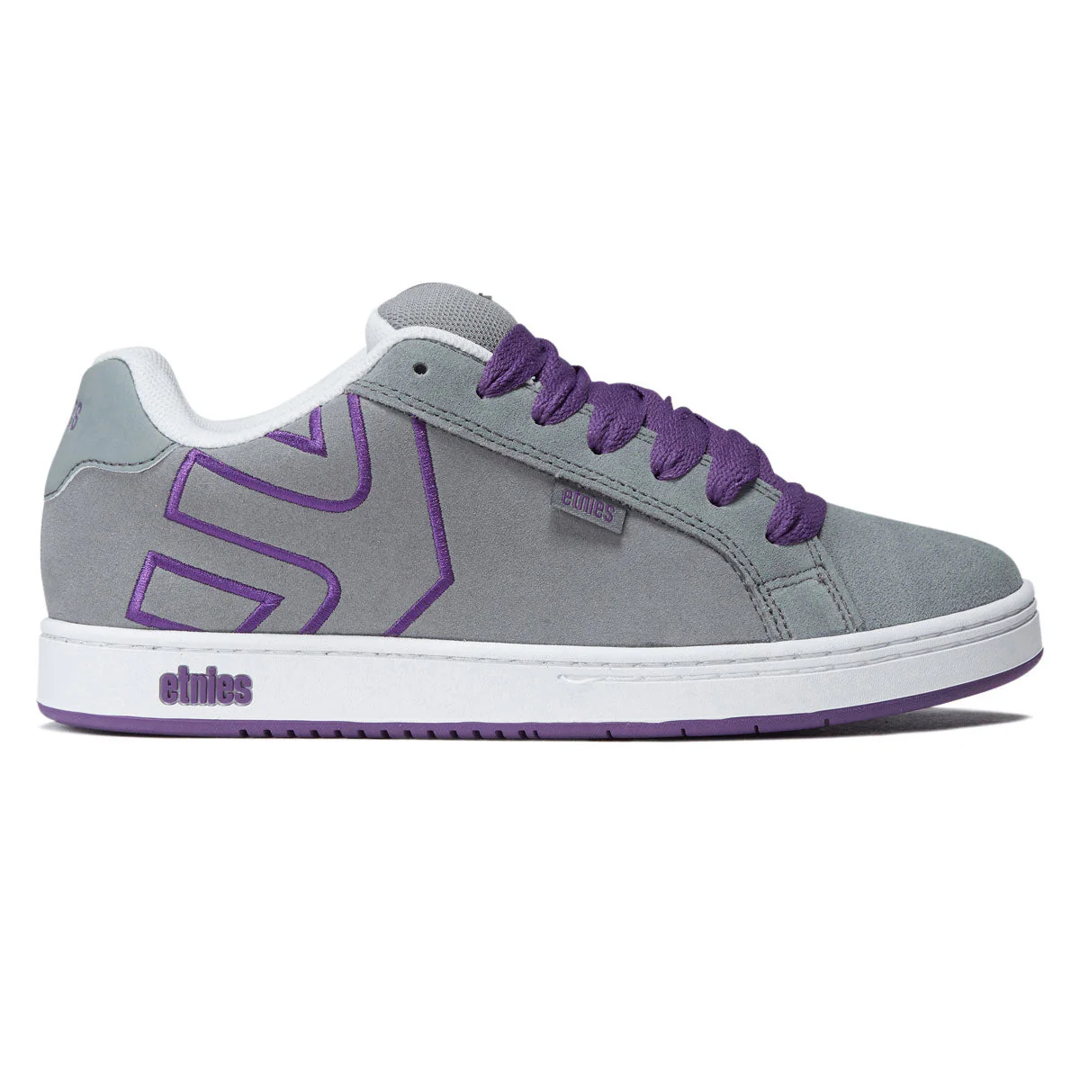 Etnies Fader Shoes - Grey/Purple