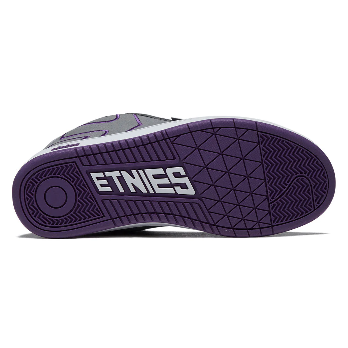Etnies Fader Shoes - Grey/Purple - Image 4