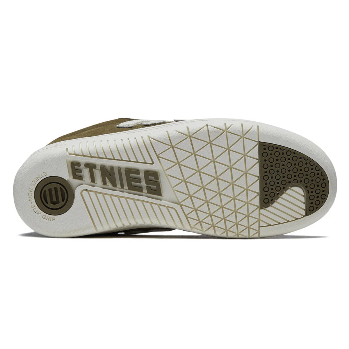 Etnies Locut Shoes - Olive/White - Image 4