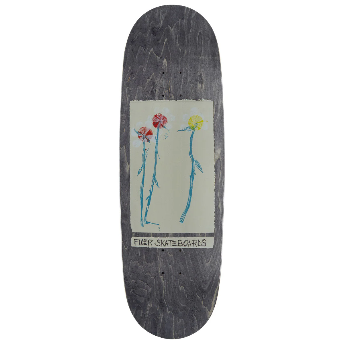 Fixer Flower Power Skateboard Deck - 9.00"