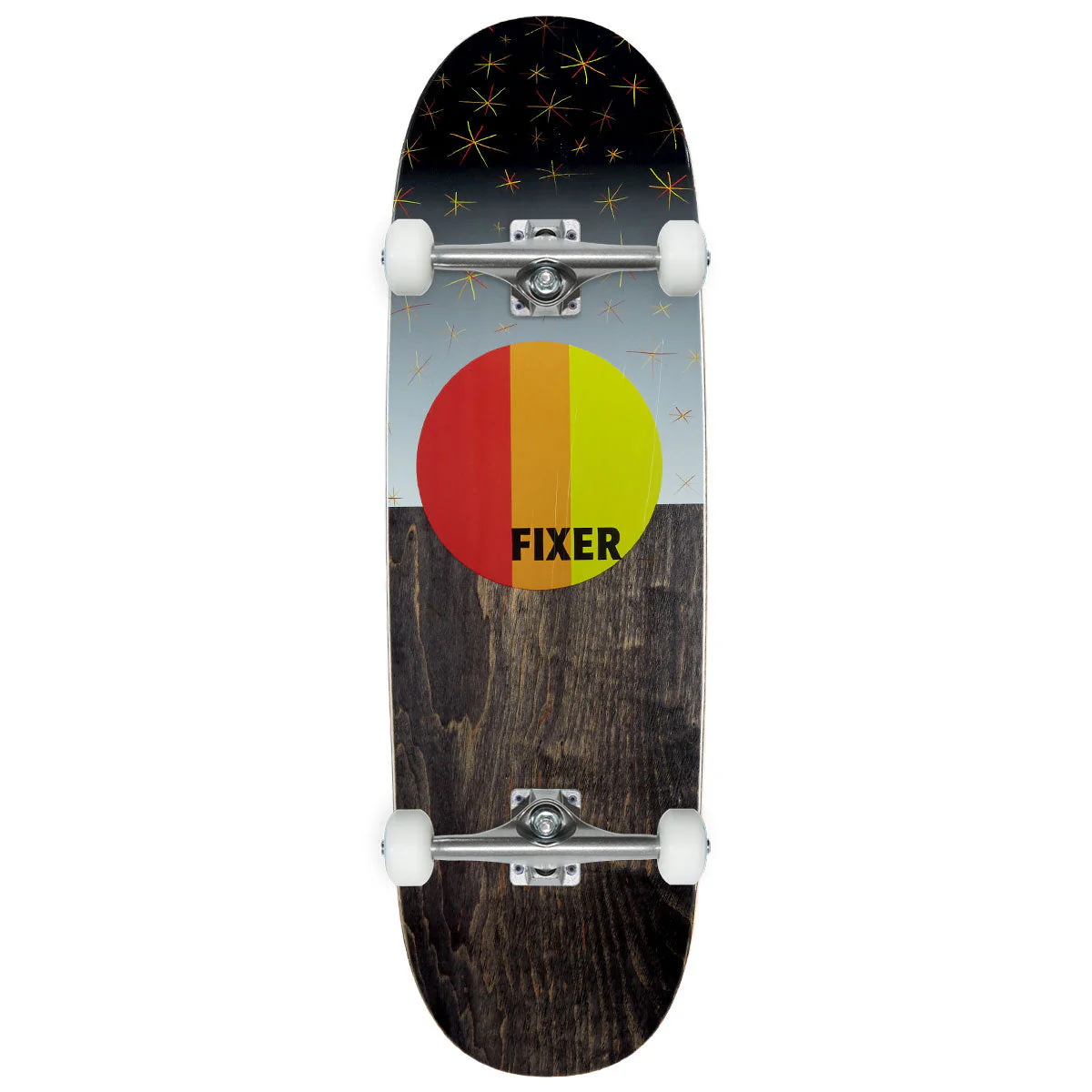 Fixer Stars Drifter Shape Skateboard Complete - 9.50"
