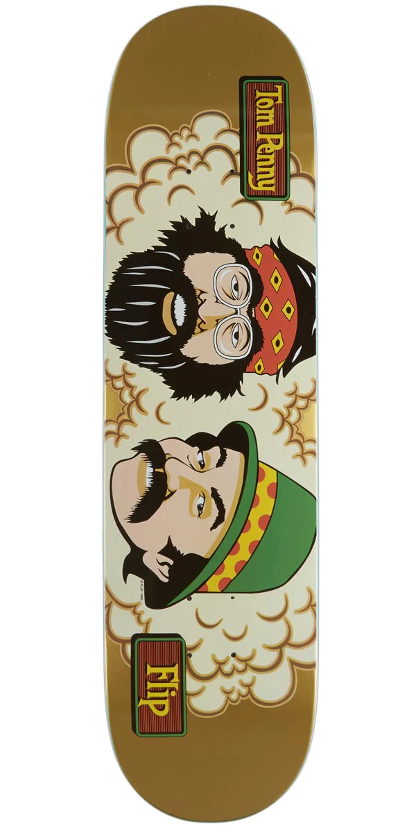 Flip Penny Toms Friends Skateboard Deck - 50th Anniversary - 8.10"