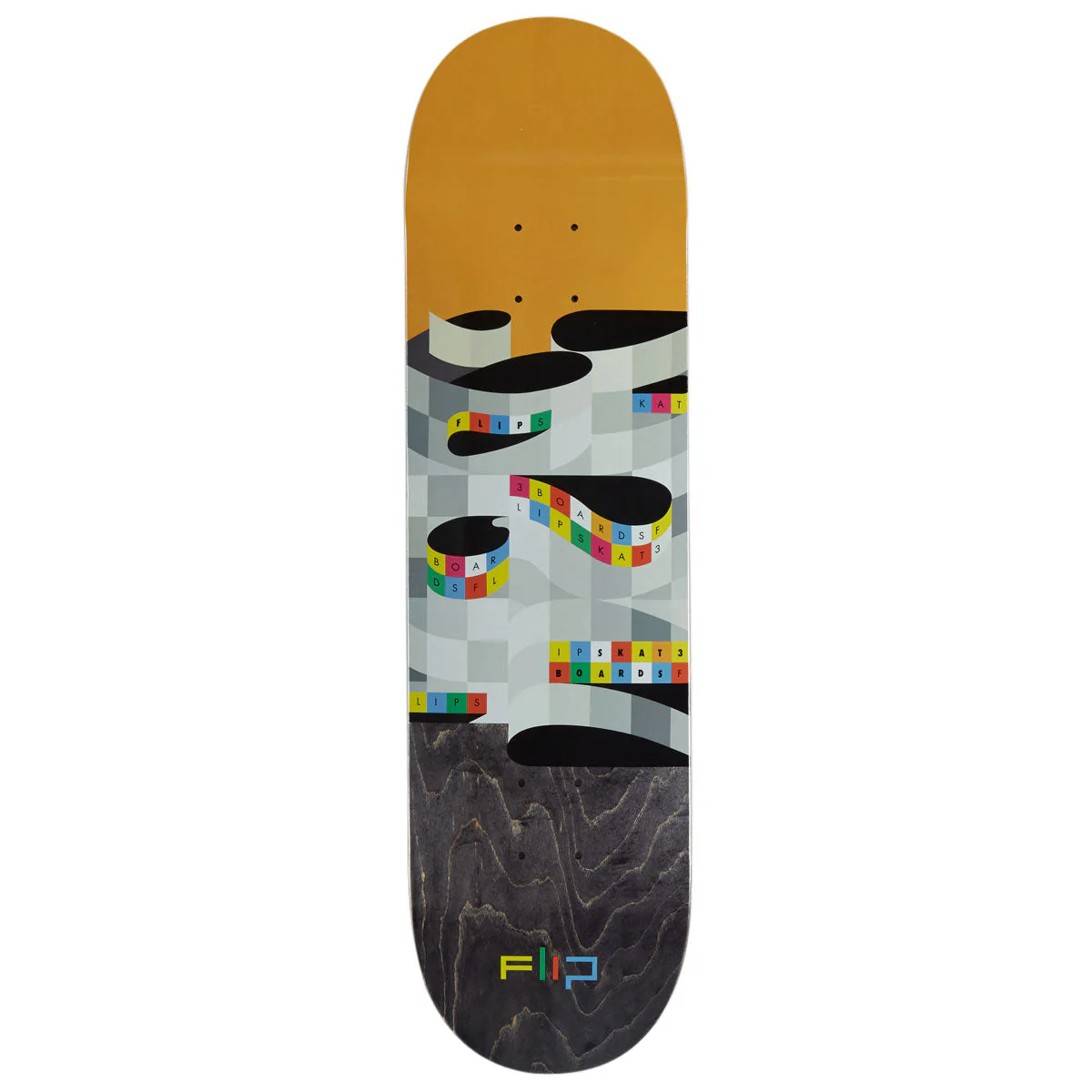 Flip Stenograph Team Skateboard Deck - 8.375"