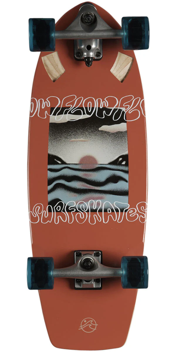 Flow Grom 29" Pre-Built Surfskate Complete - Red
