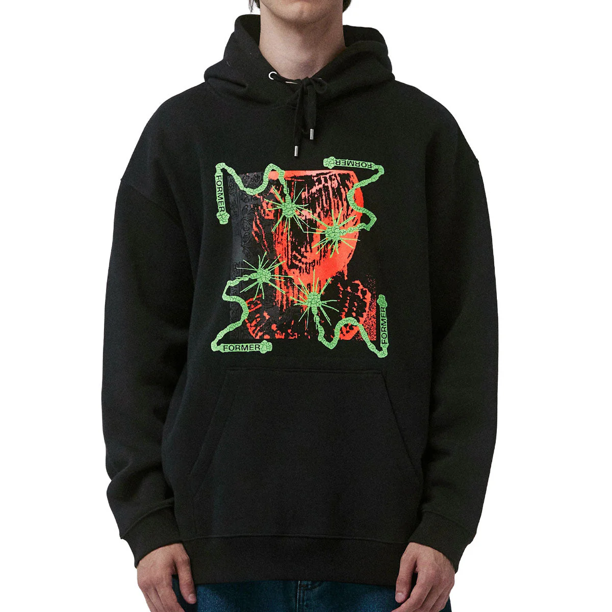 Former Chained Hoodie - Black