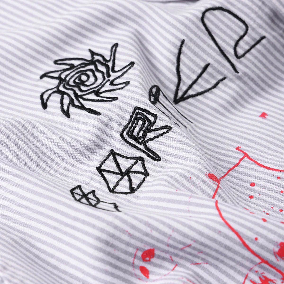 Former DxD Reynolds Stripe Shirt - Grey - Image 3
