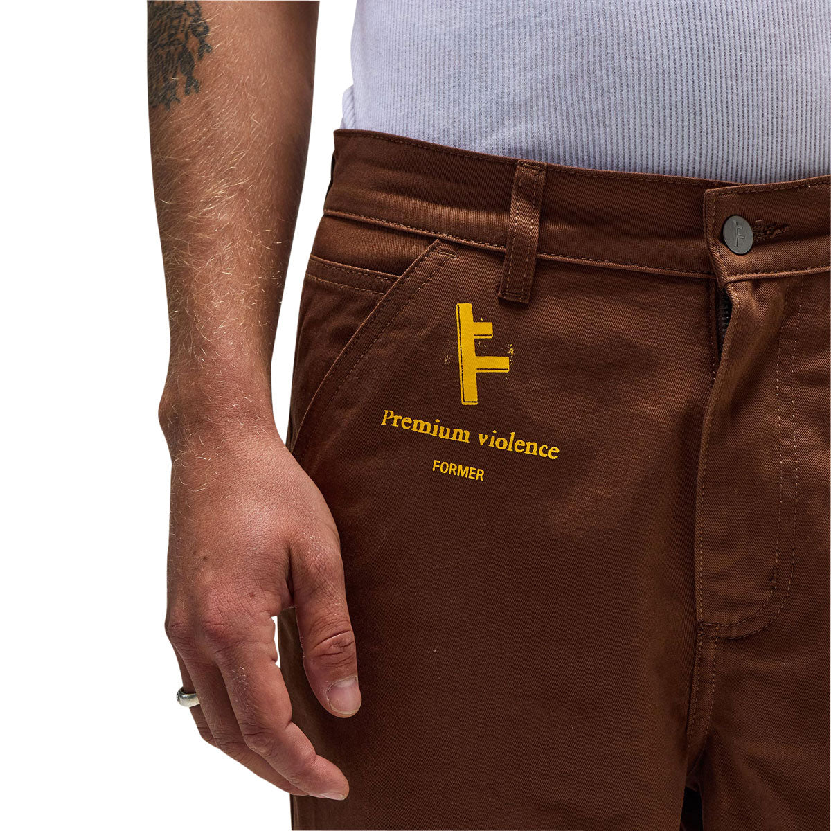 Former DxD Reynolds Work Pants - Brown - Image 4