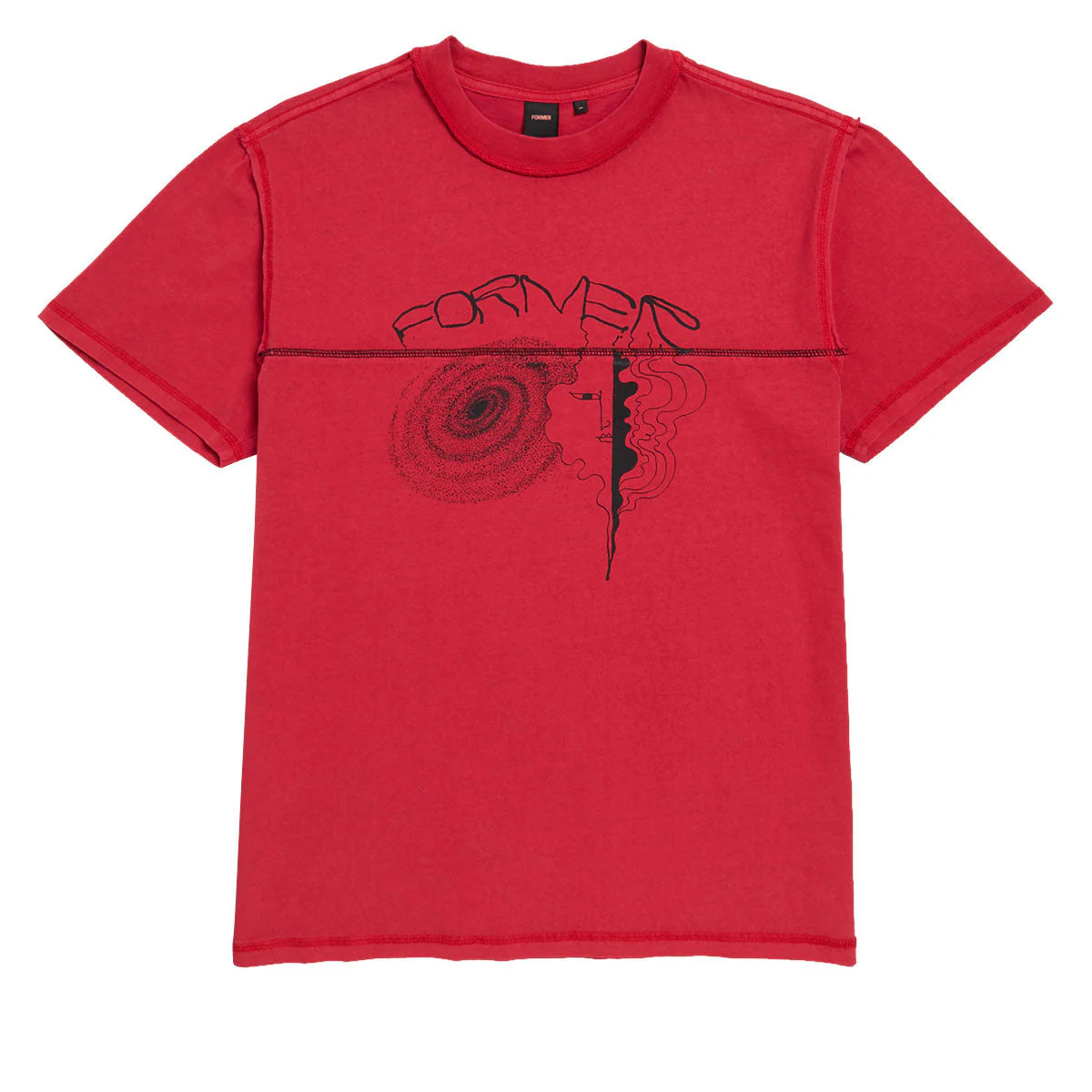 Former Oscillation T-Shirt - Washed Cherry