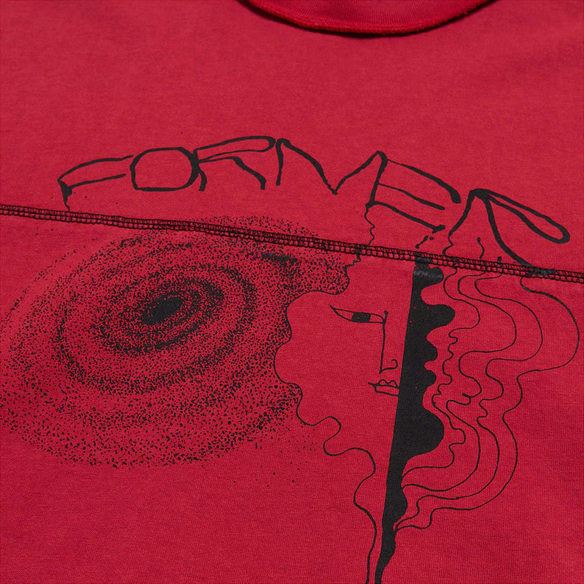 Former Oscillation T-Shirt - Washed Cherry - Image 2