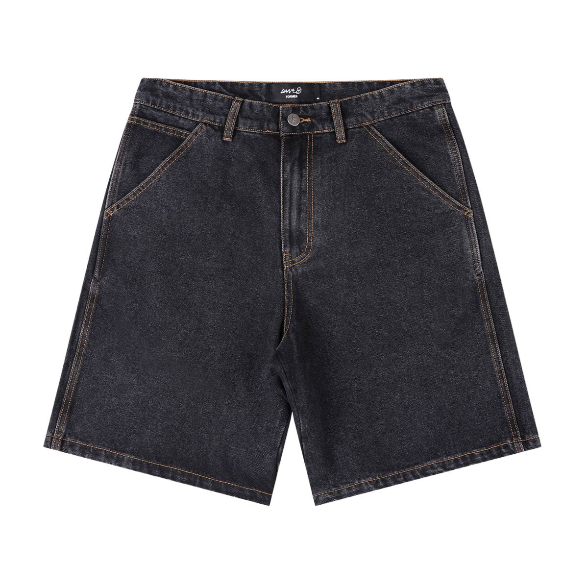 Former Reynolds 21 Denim Walk Shorts - Washed Black II