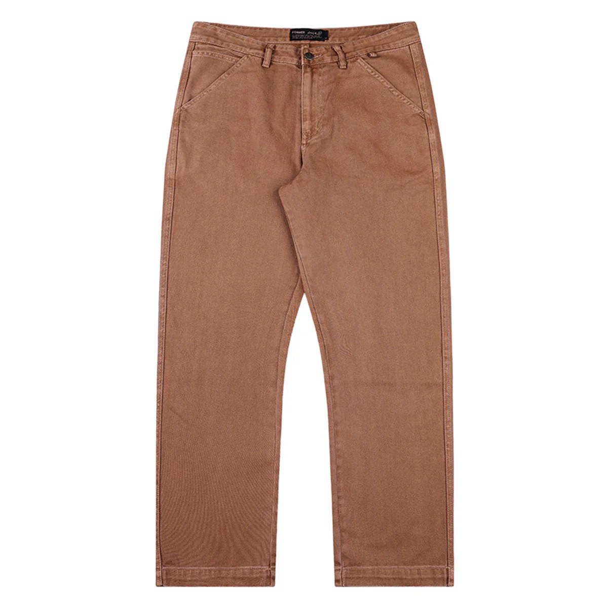 Former Reynolds Overdye Denim Jeans - Washed Brown