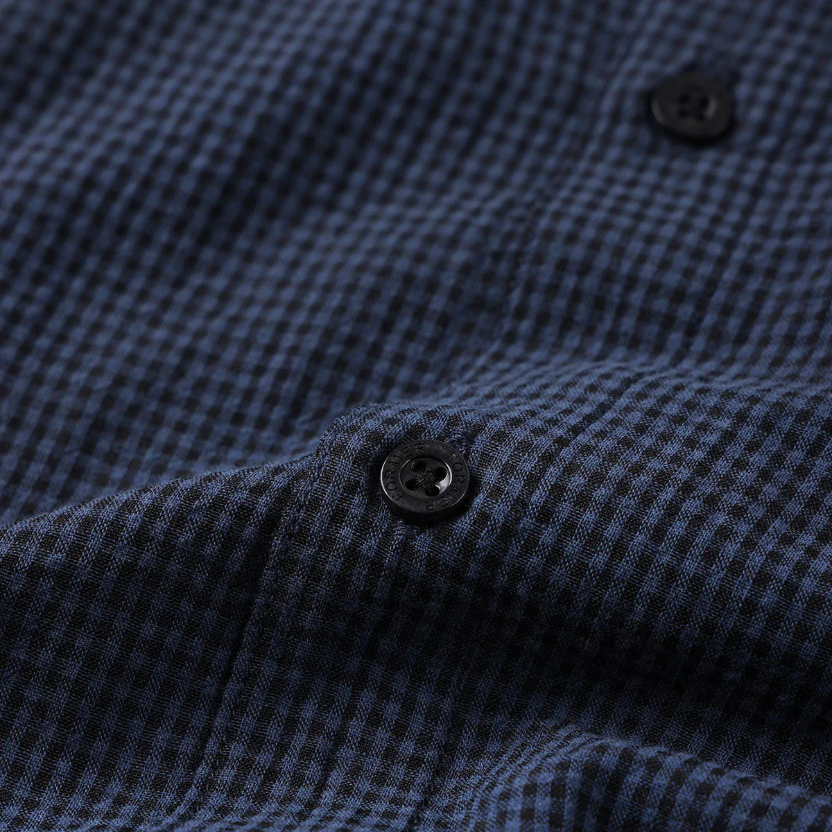 Former Vivian Check Shirt - Navy - Image 4