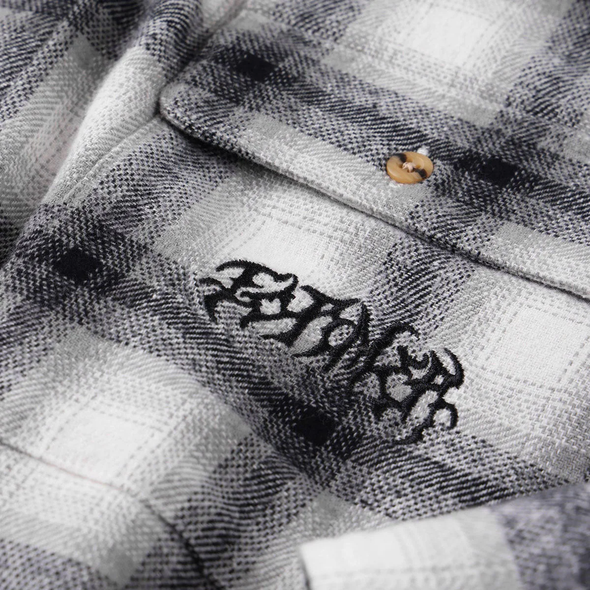 Former Vivian Flannel Long Sleeve Shirt - Grey - Image 5