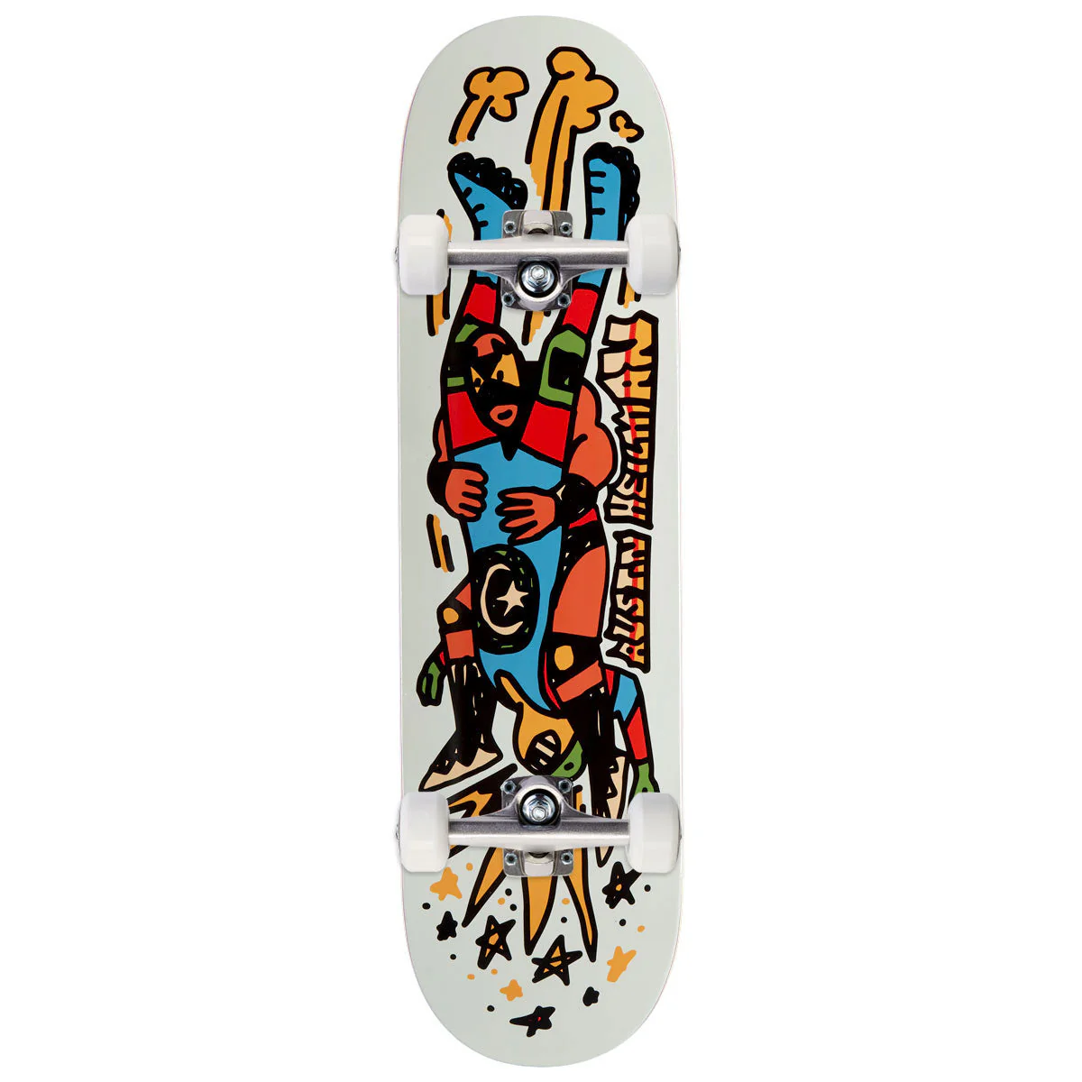 Foundation Heilman Wrestler Skateboard Complete - 8.25"