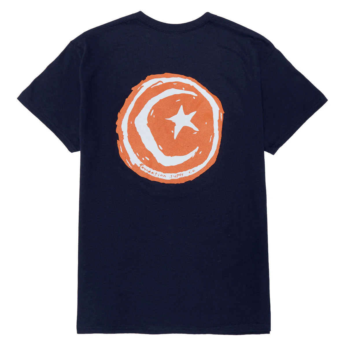 Foundation Star & Moon T-Shirt - Navy