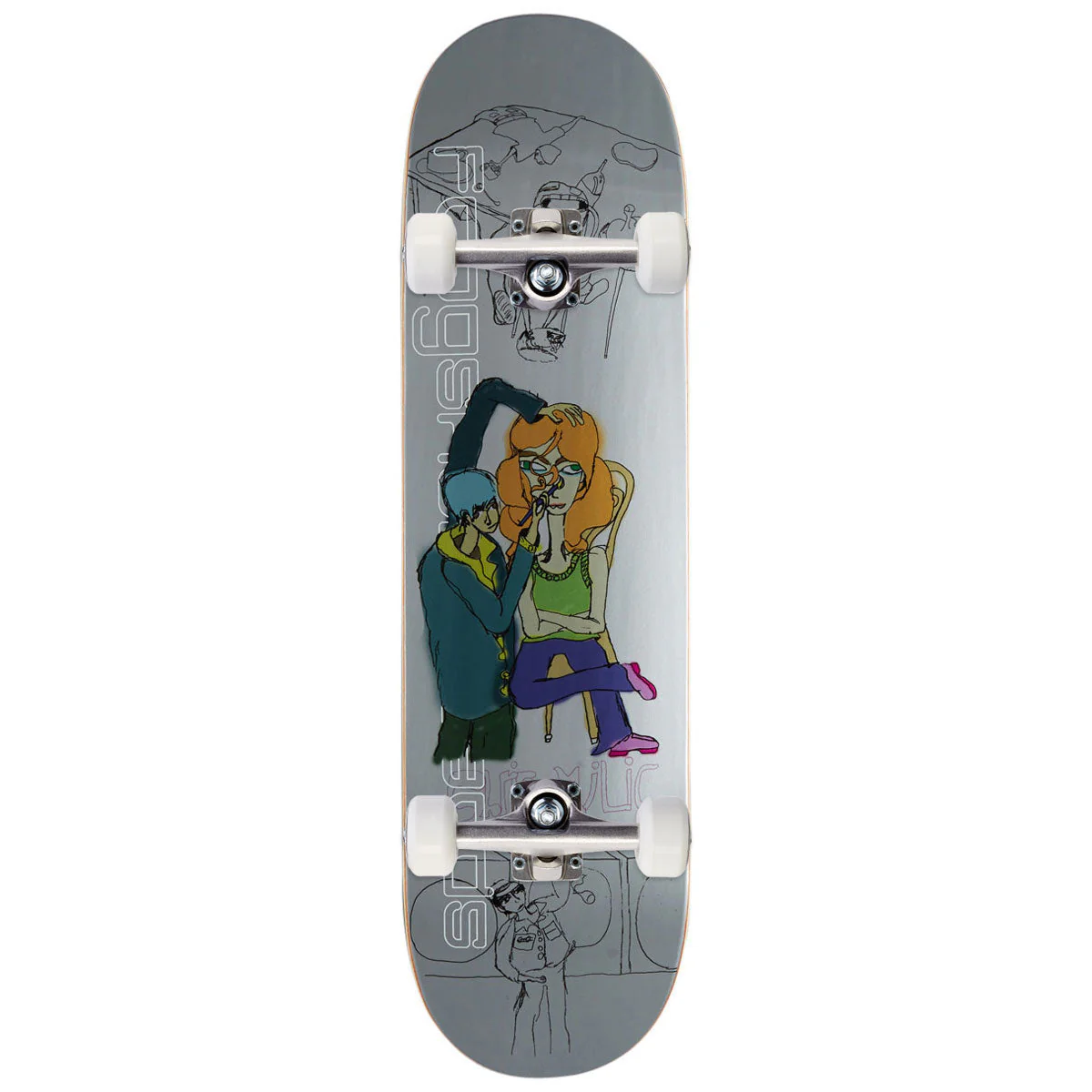 Frog Make Up Artist Chris Millic Skateboard Complete - 8.50"