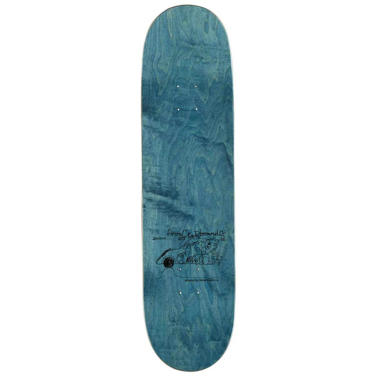 Frog Make Up Artist Chris Millic Skateboard Deck - 8.50" - Image 2