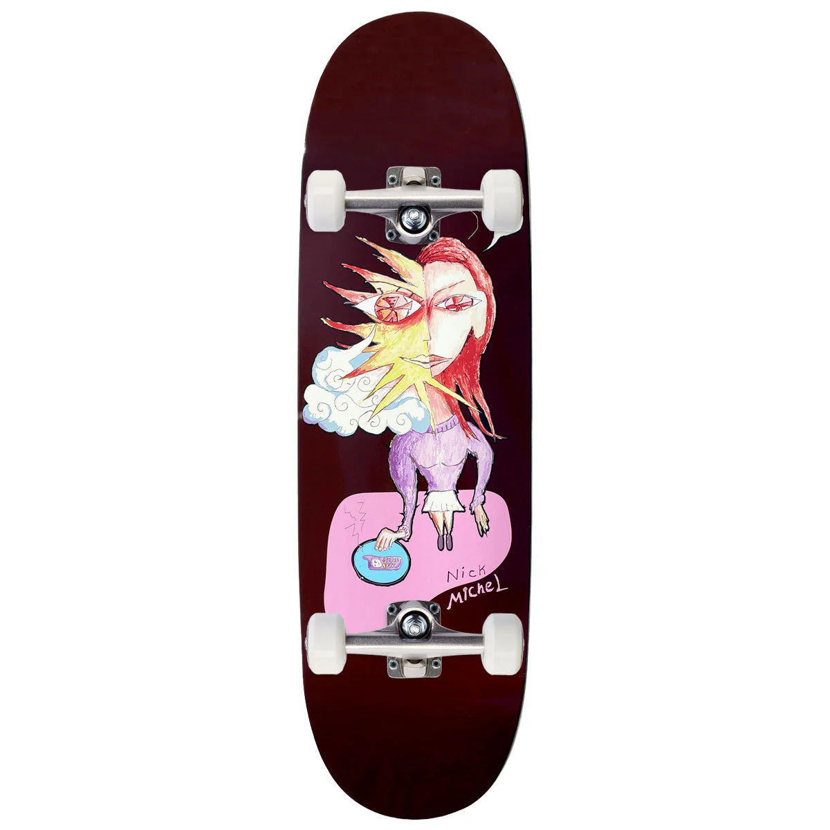 Frog The Distraction Nick Michel Skateboard Complete - 9.10"