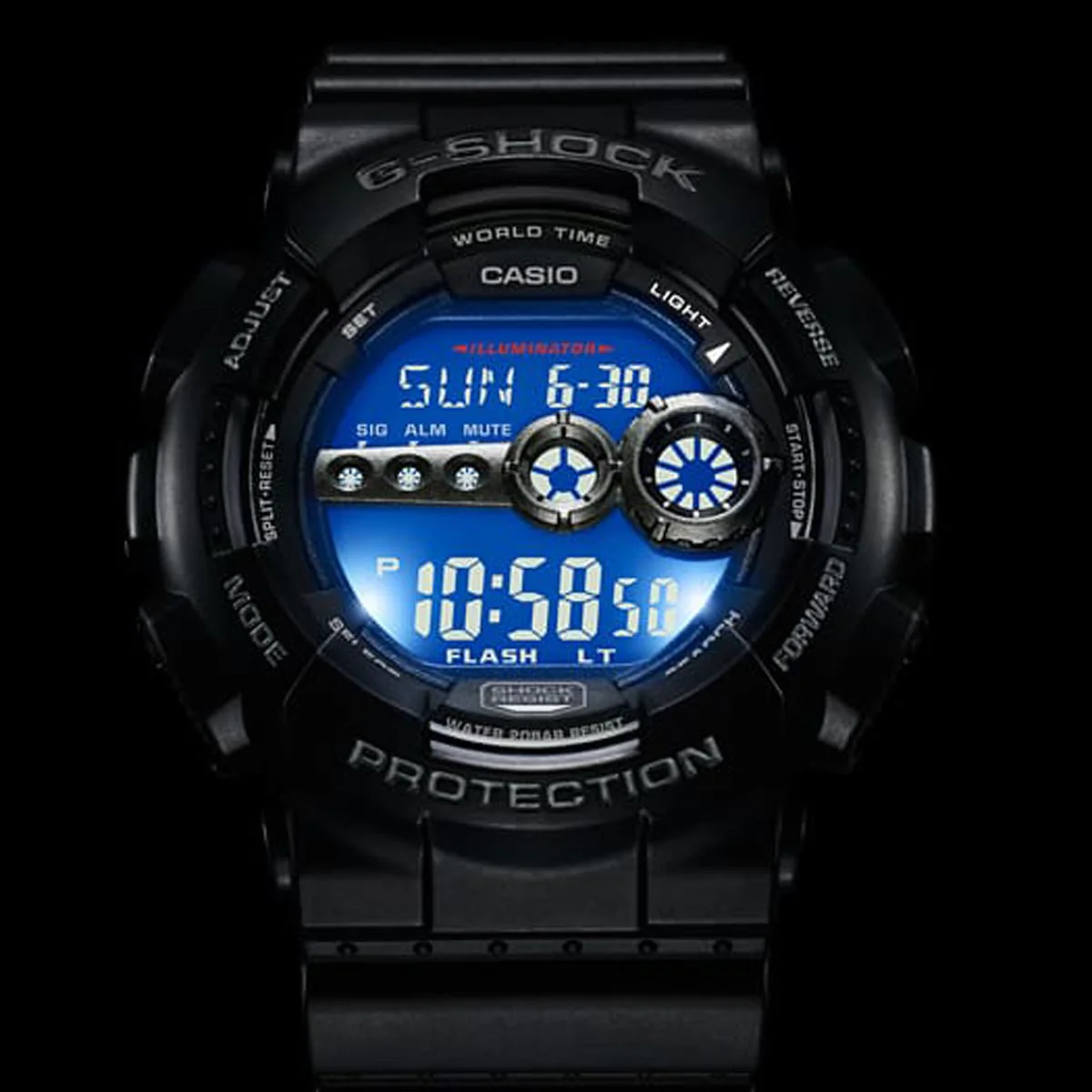 G-Shock GD100-1B Watch - Image 2