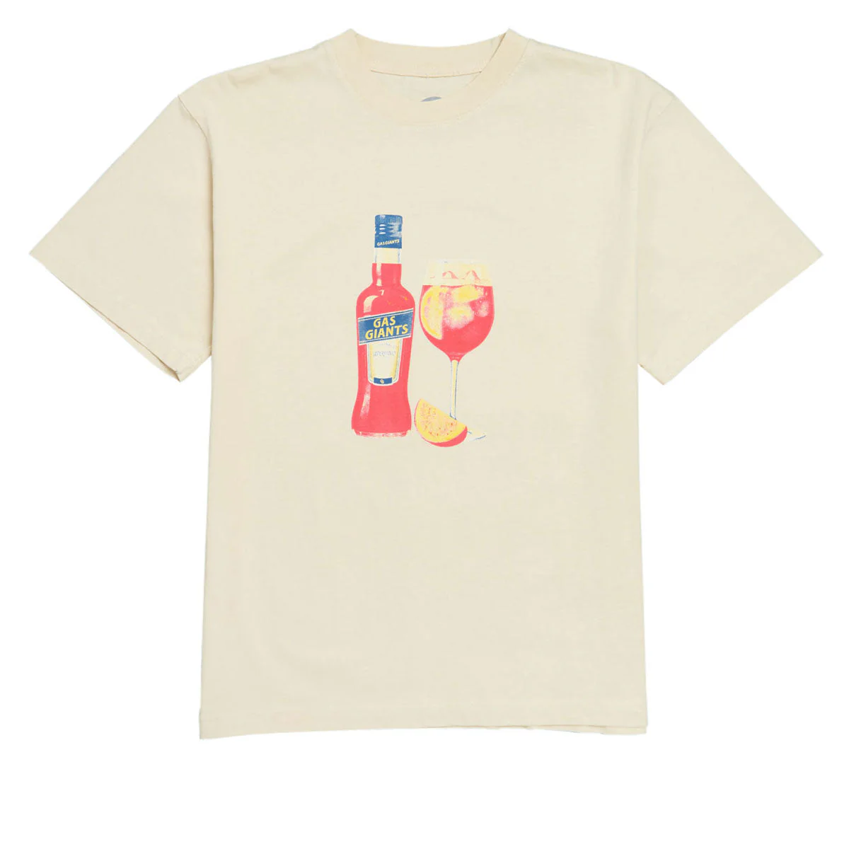 Gas Giants Aperol T-Shirt - Creme