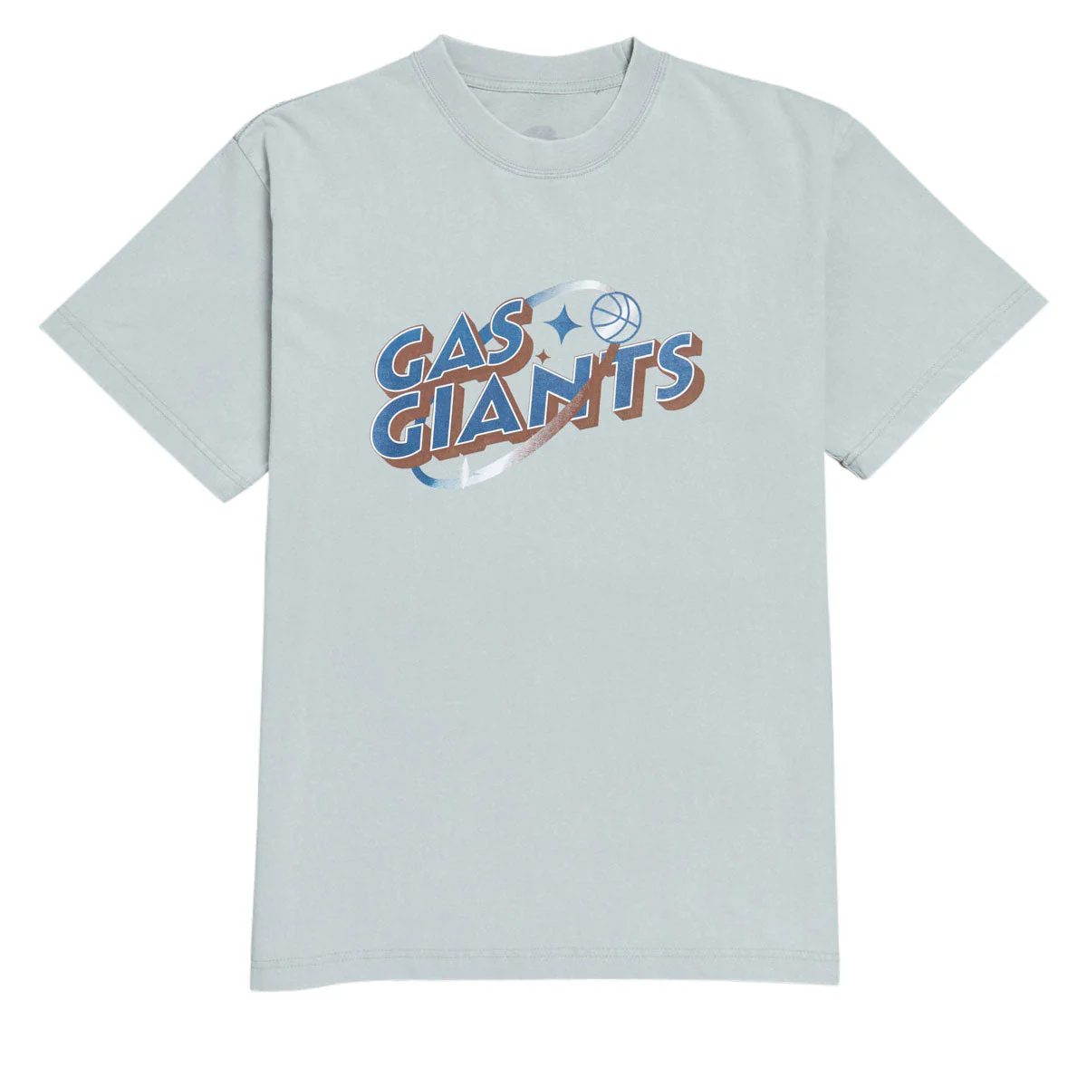 Gas Giants Classic Ball Logo T-Shirt - Heather Grey