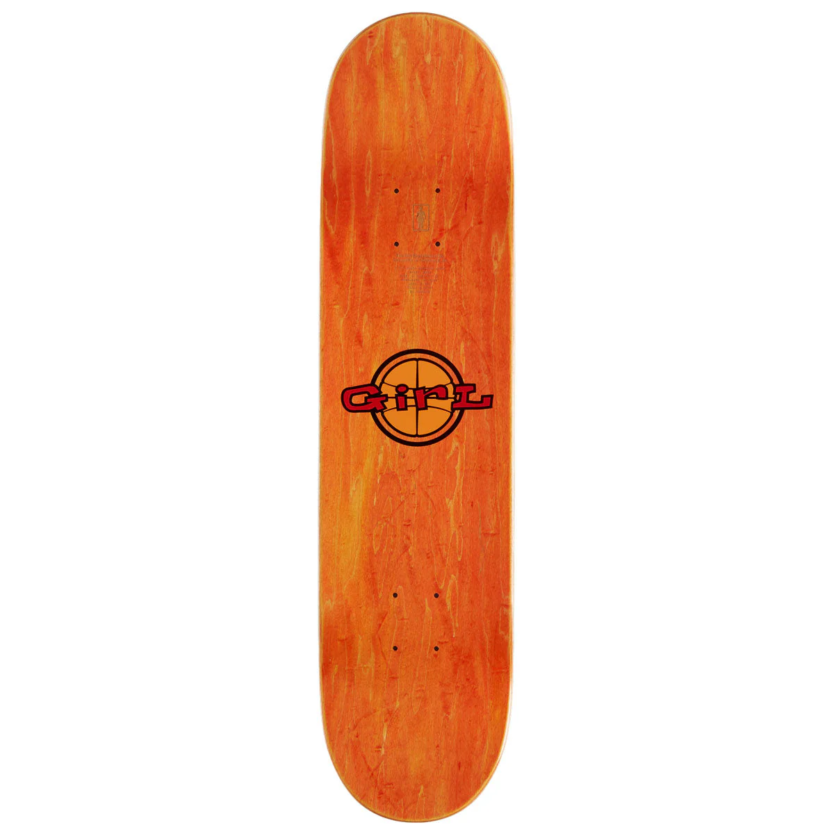 Girl Howard Full Court Reissue Skateboard Deck - 7.75" - Image 2