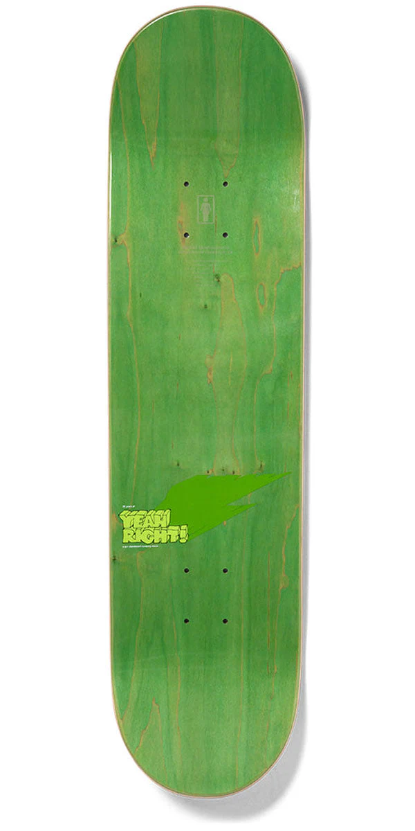 Girl Yeah Right Skateboard Deck - 8.00" - Image 4