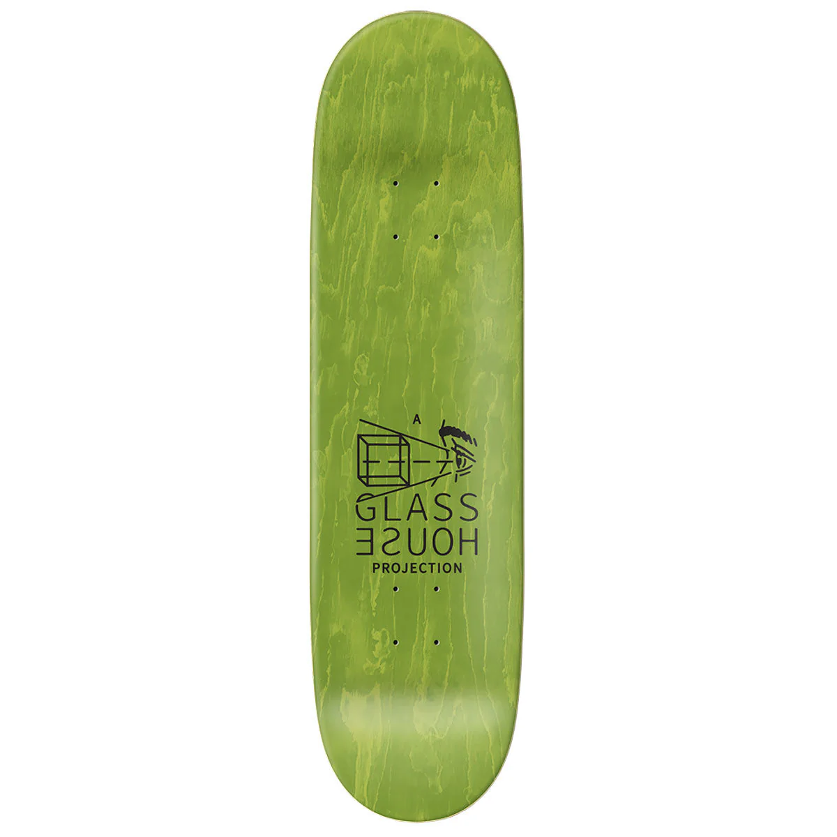 Glass House Hominid Skateboard Deck - 8.25" - Image 2