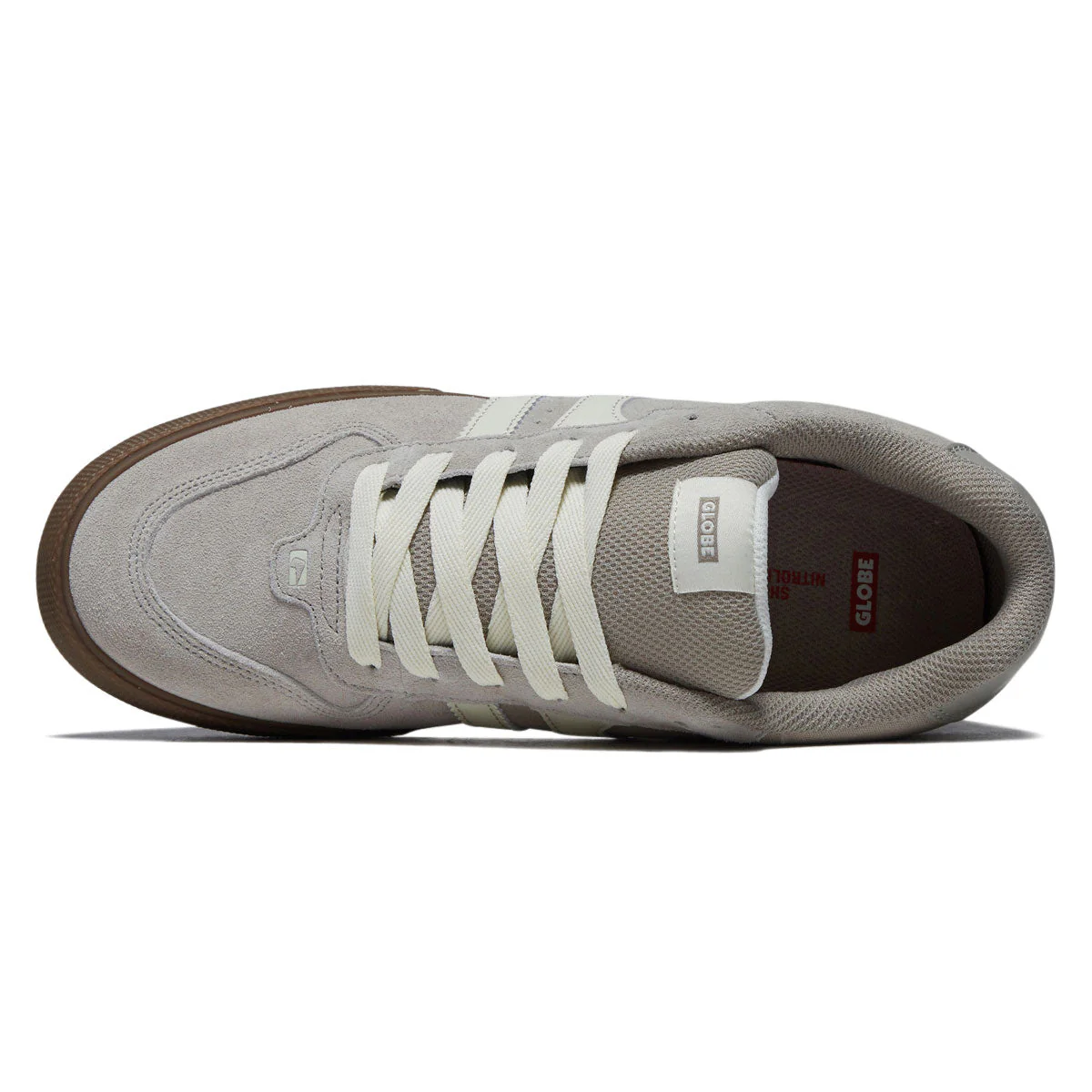 Globe Encore 2 Shoes - Grey/Tobacco Gum - Image 3
