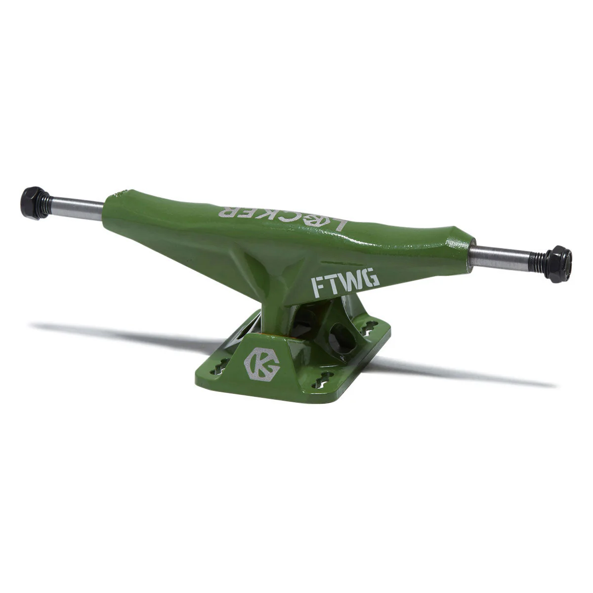 Grind King Locker Skateboard Trucks - Army Green - 8.50"