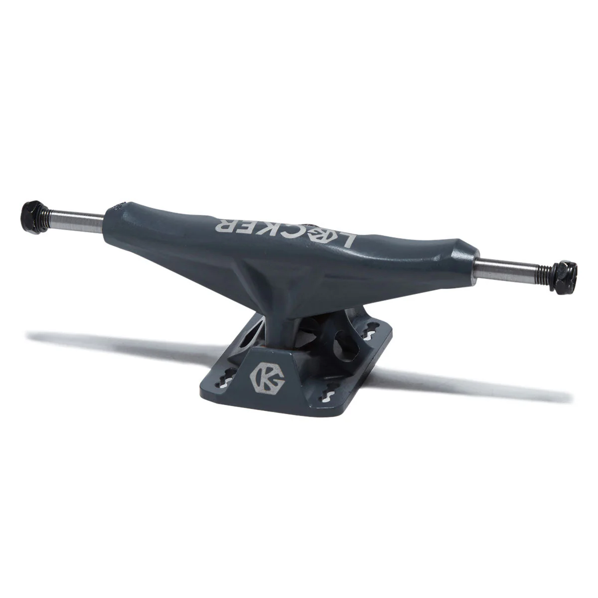 Grind King Locker Skateboard Trucks - Battleship Grey - 8.50"