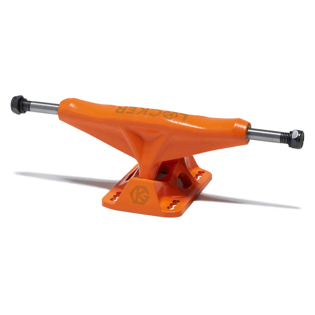 Grind King Locker Skateboard Trucks - Orange - 8.00"