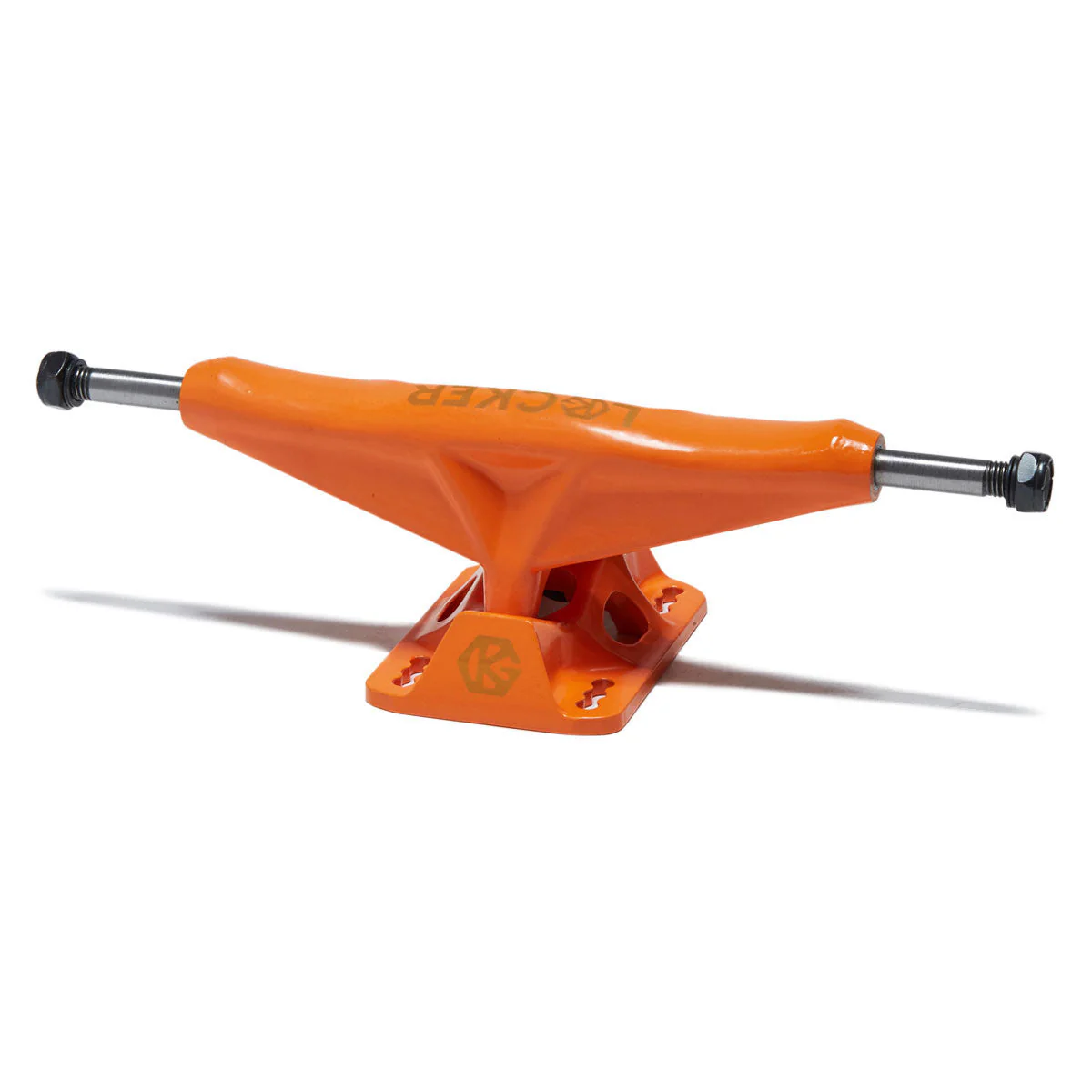Grind King Locker Skateboard Trucks - Orange - 8.75"