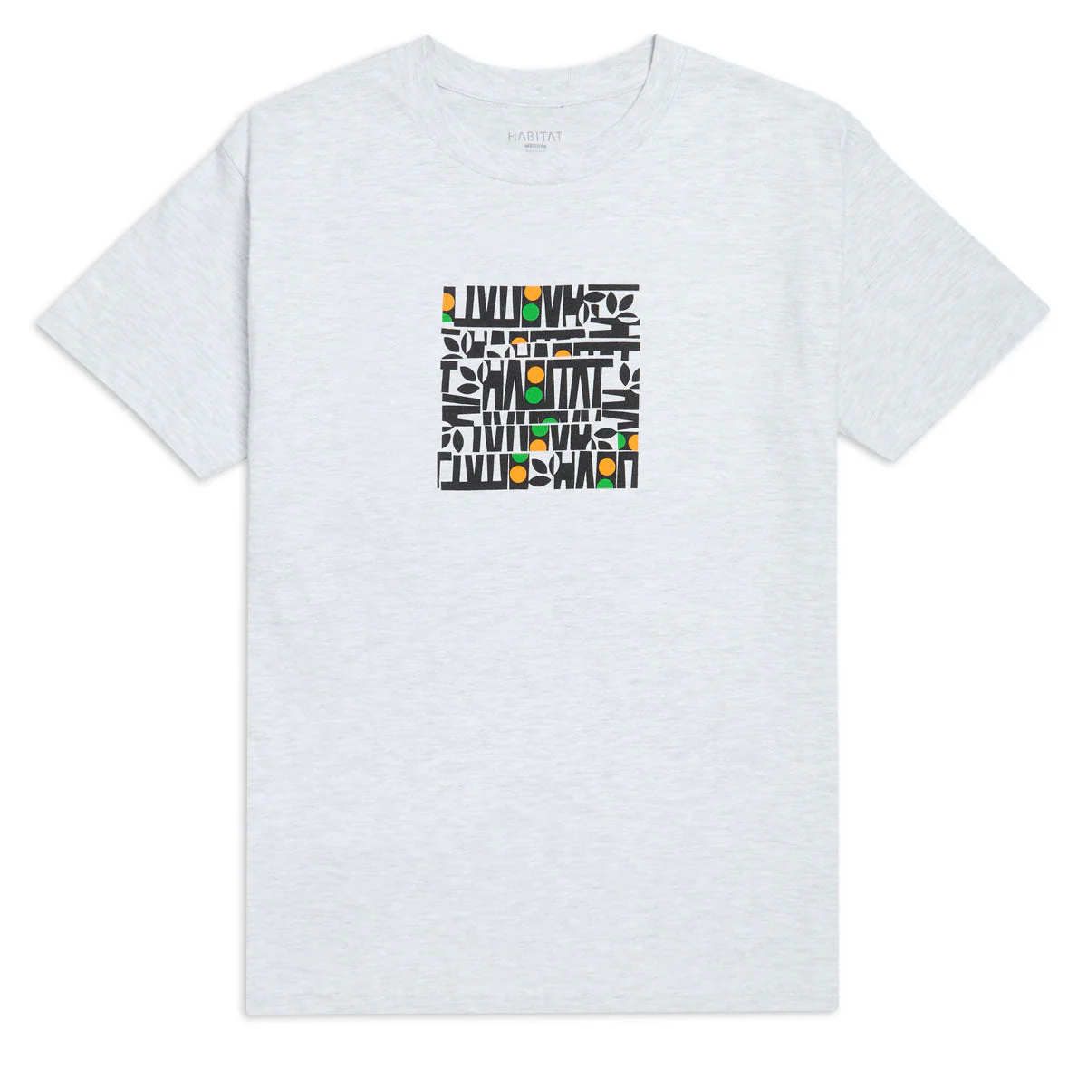 Habitat Artisan Apex Stacked T-Shirt - Ash Heather
