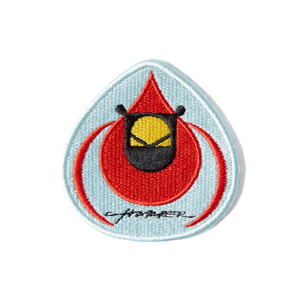 Habitat Charley Harper Droplet Cardinal Patch - Multi
