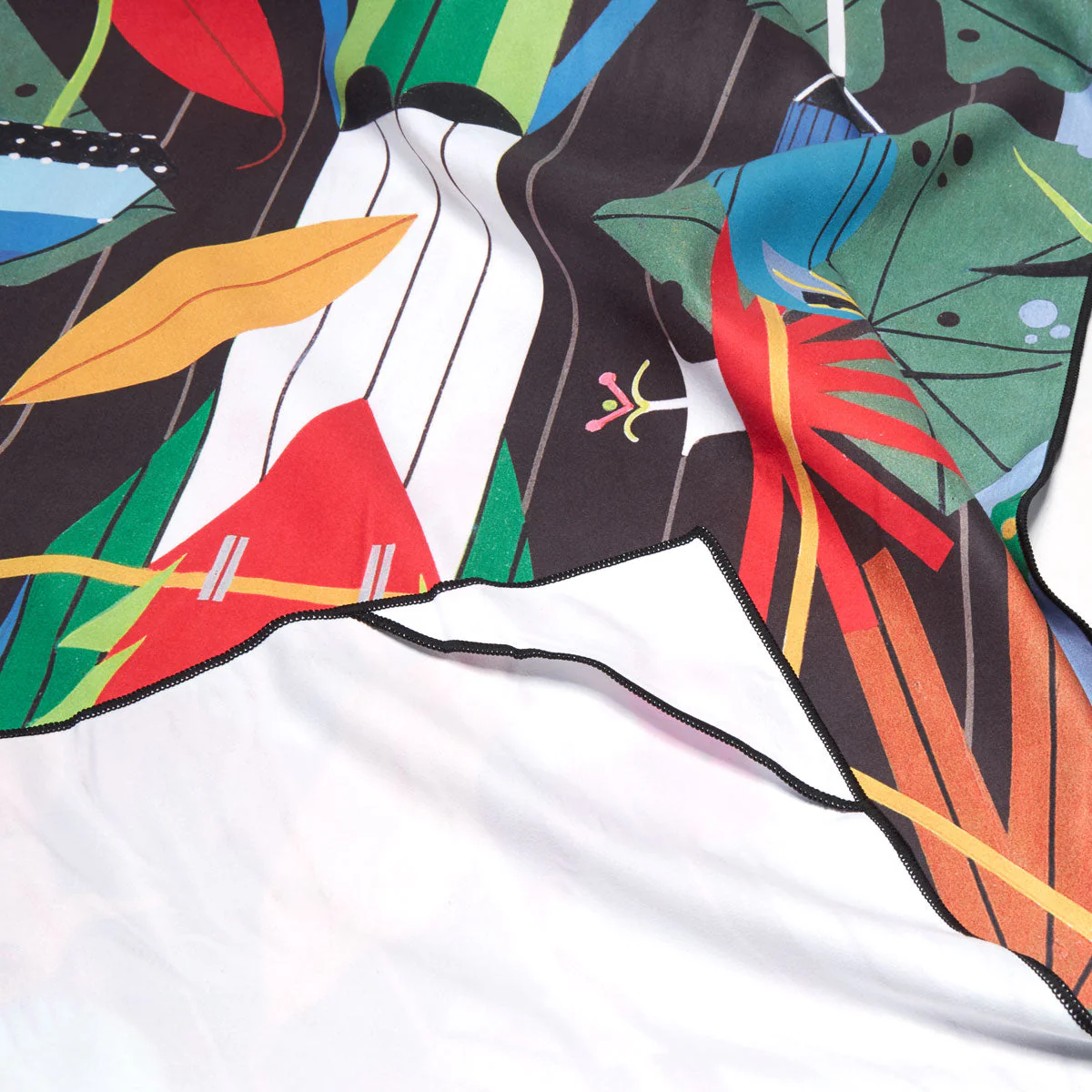 Habitat Charley Harper Monteverde Yoga Towel - Multi - Image 3