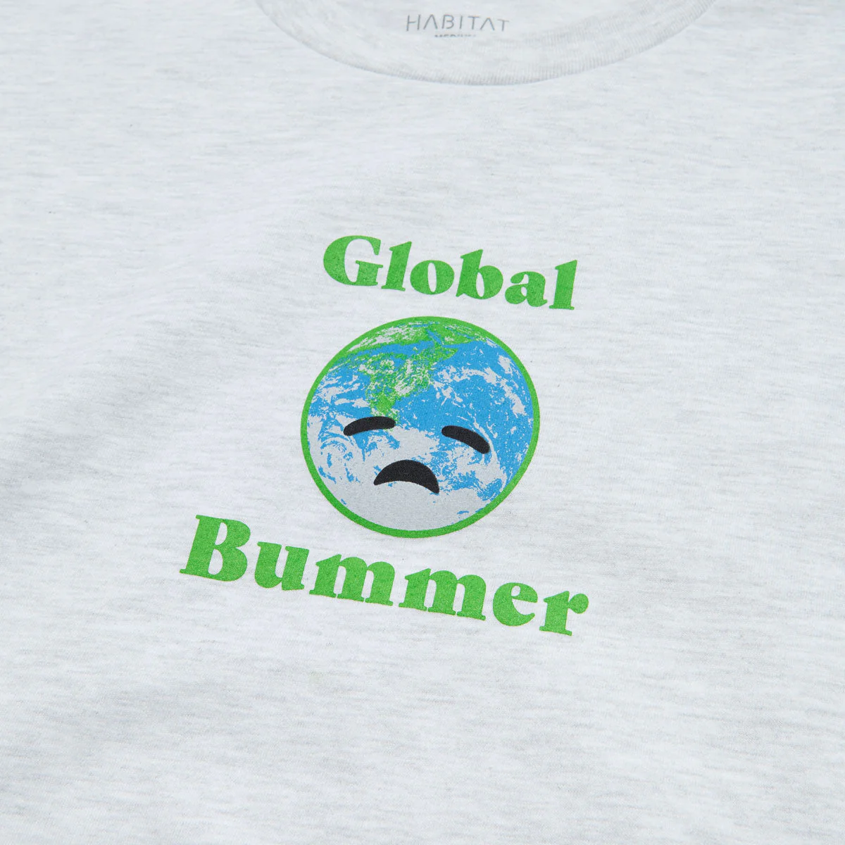 Habitat Global Bummer T-Shirt - Ash Heather - Image 2