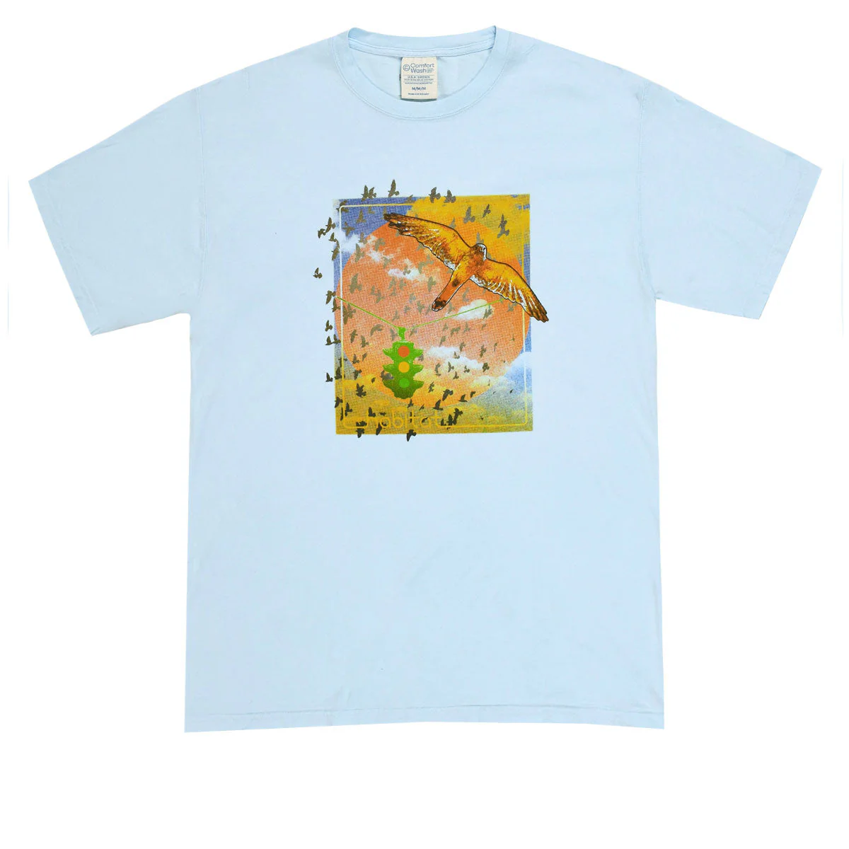 Habitat Peregrine T-Shirt - Soothing Blue