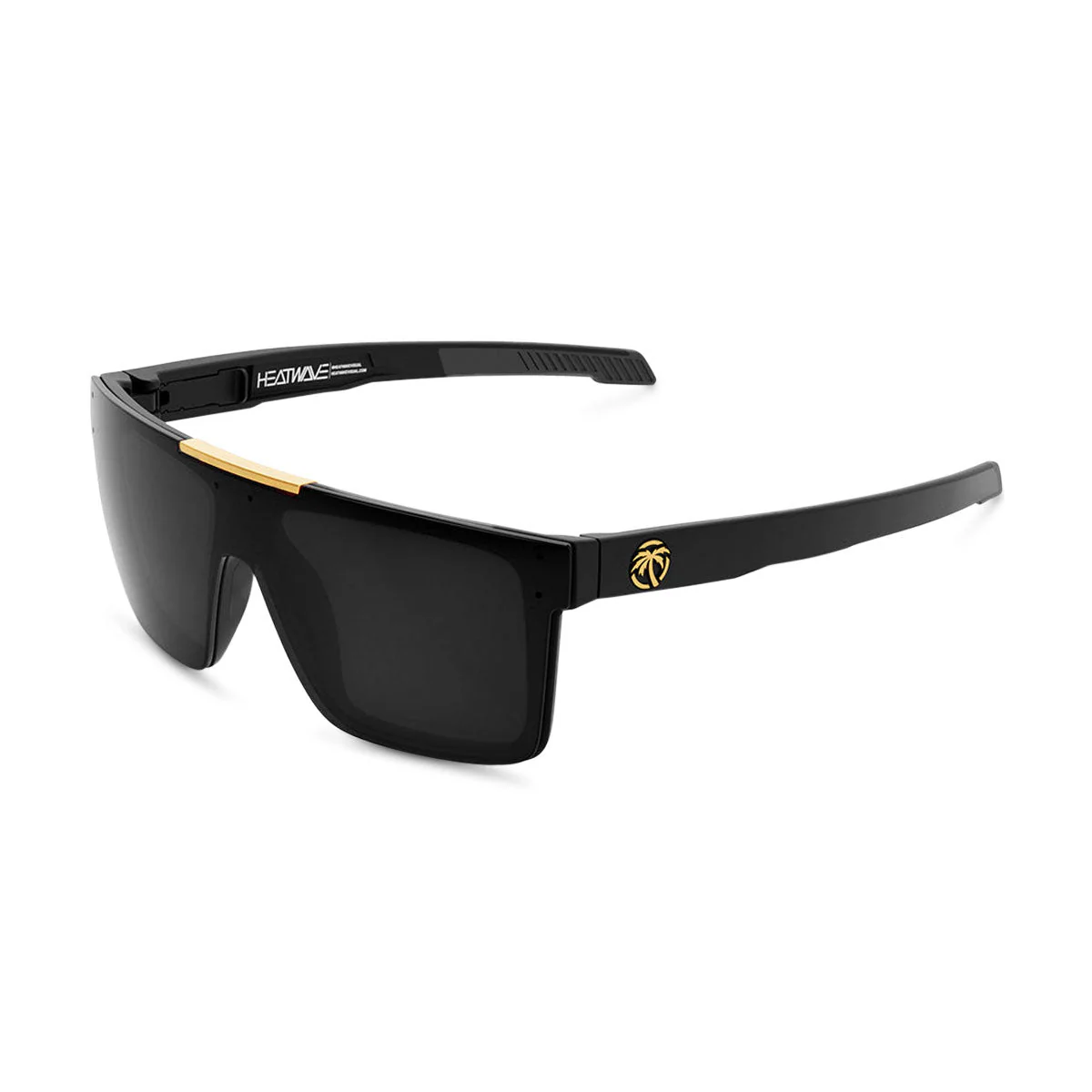 Heat Wave Visual Performance Quatro Sunglasses - Z87+ Black Lens - Image 4