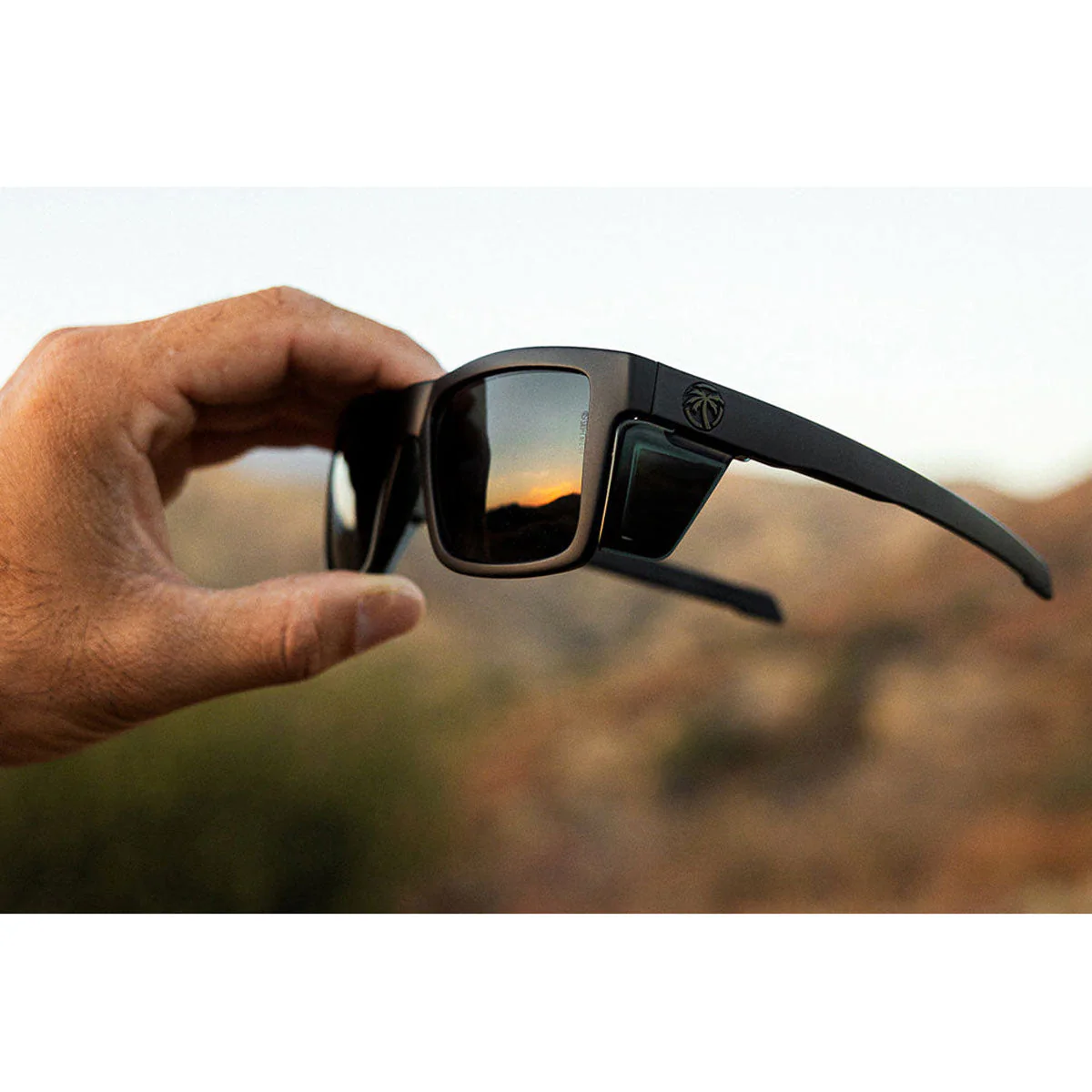 Heat Wave Visual Performance Vise Sunglasses - Z87+ Ultra Black Lens - Image 4