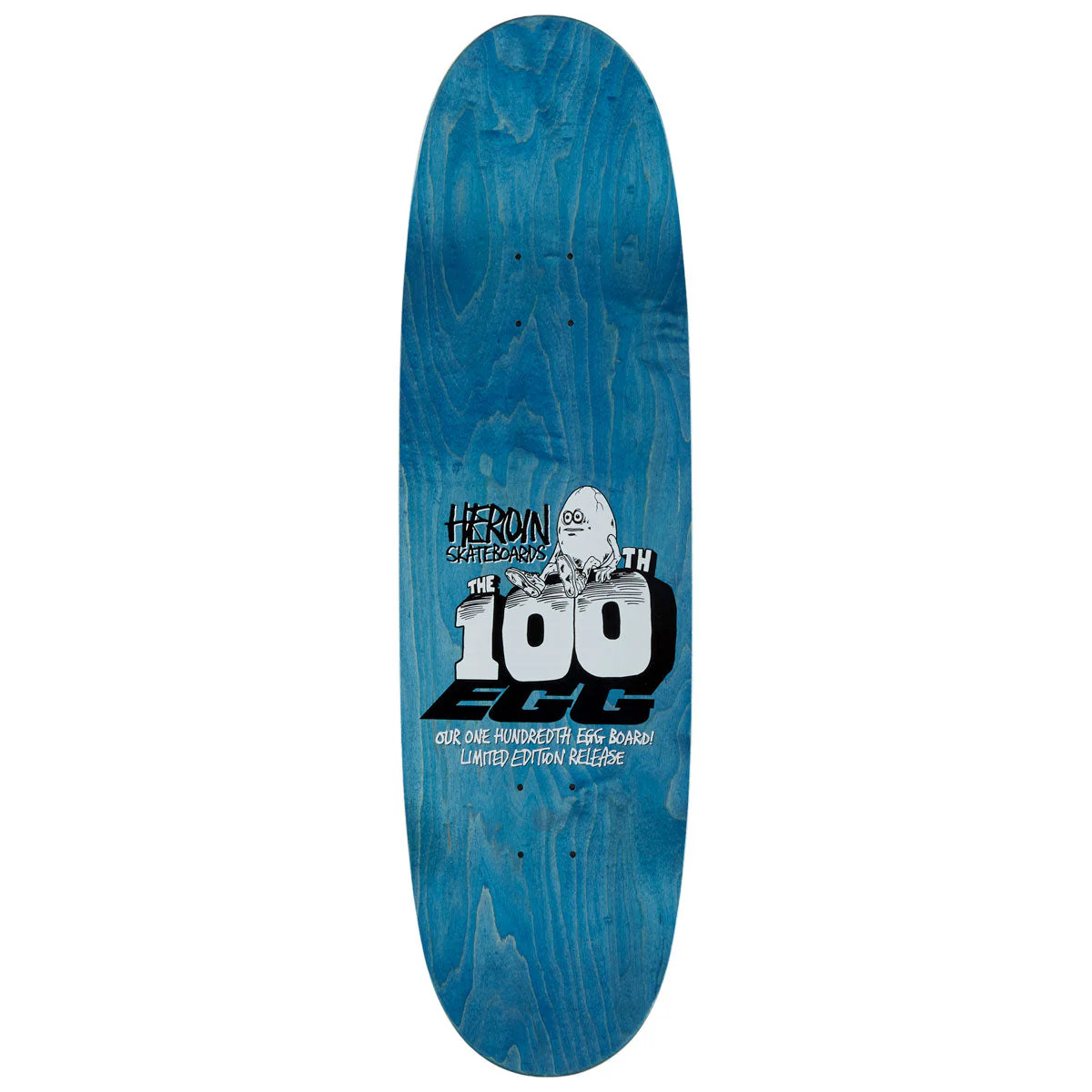 Heroin 100th Egg Skateboard Complete - 9.125" - Image 2