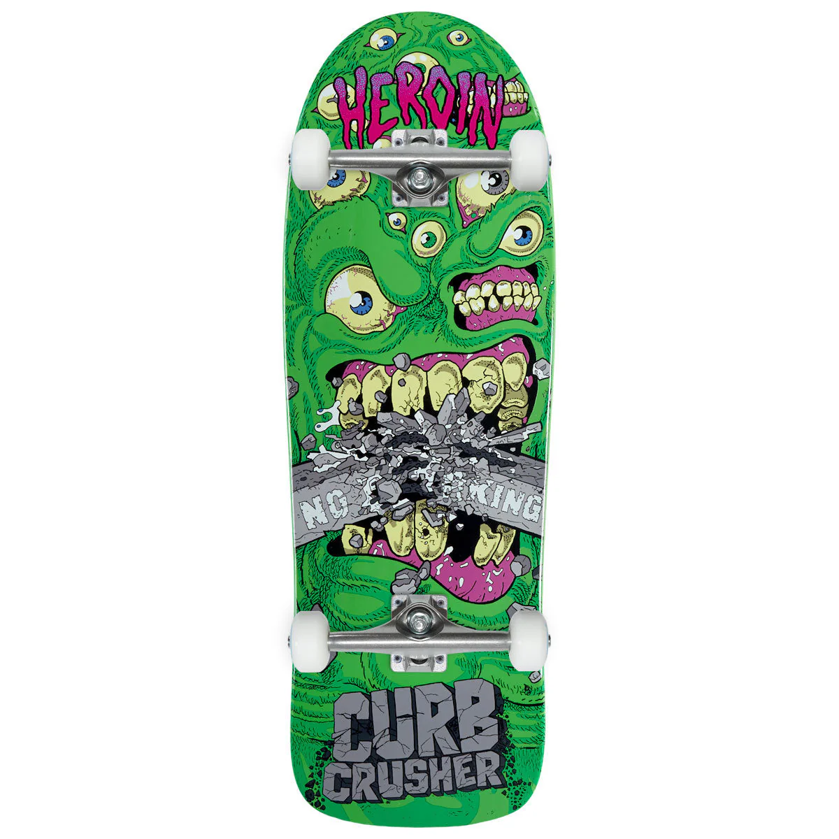 Heroin Curb Crusher Skateboard Complete - 10.25"
