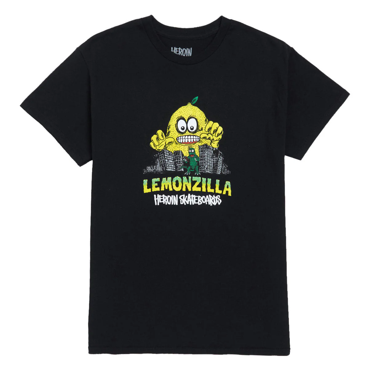 Heroin Lemonzilla T-Shirt - Black