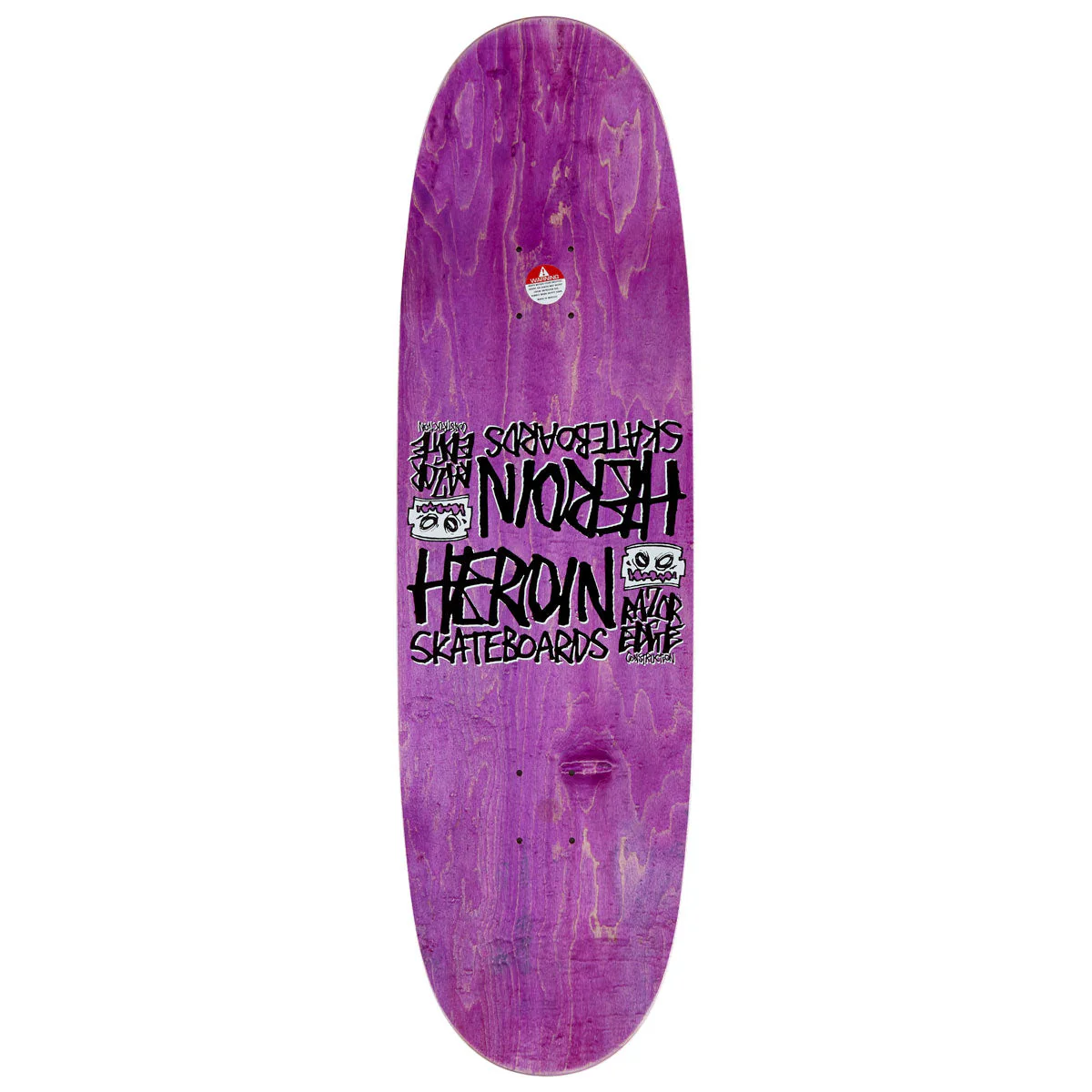Heroin Merged Anatomy RazorEgg Skateboard Complete - 9.25" - Image 2