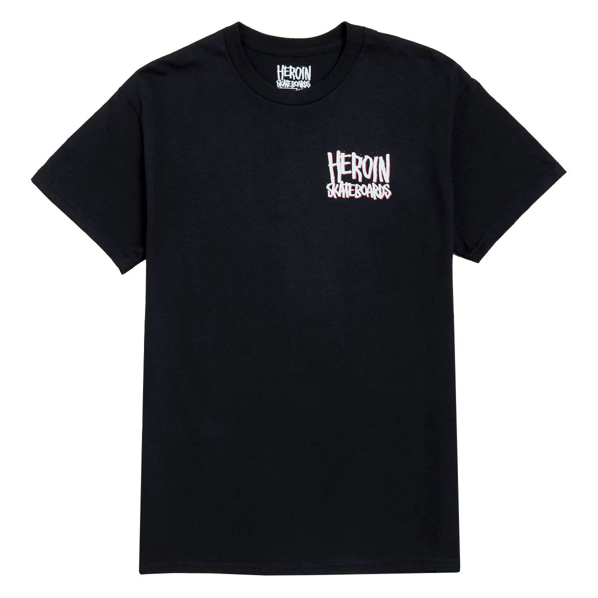 Heroin Nightmare On Egg Street T-Shirt - Black - Image 2