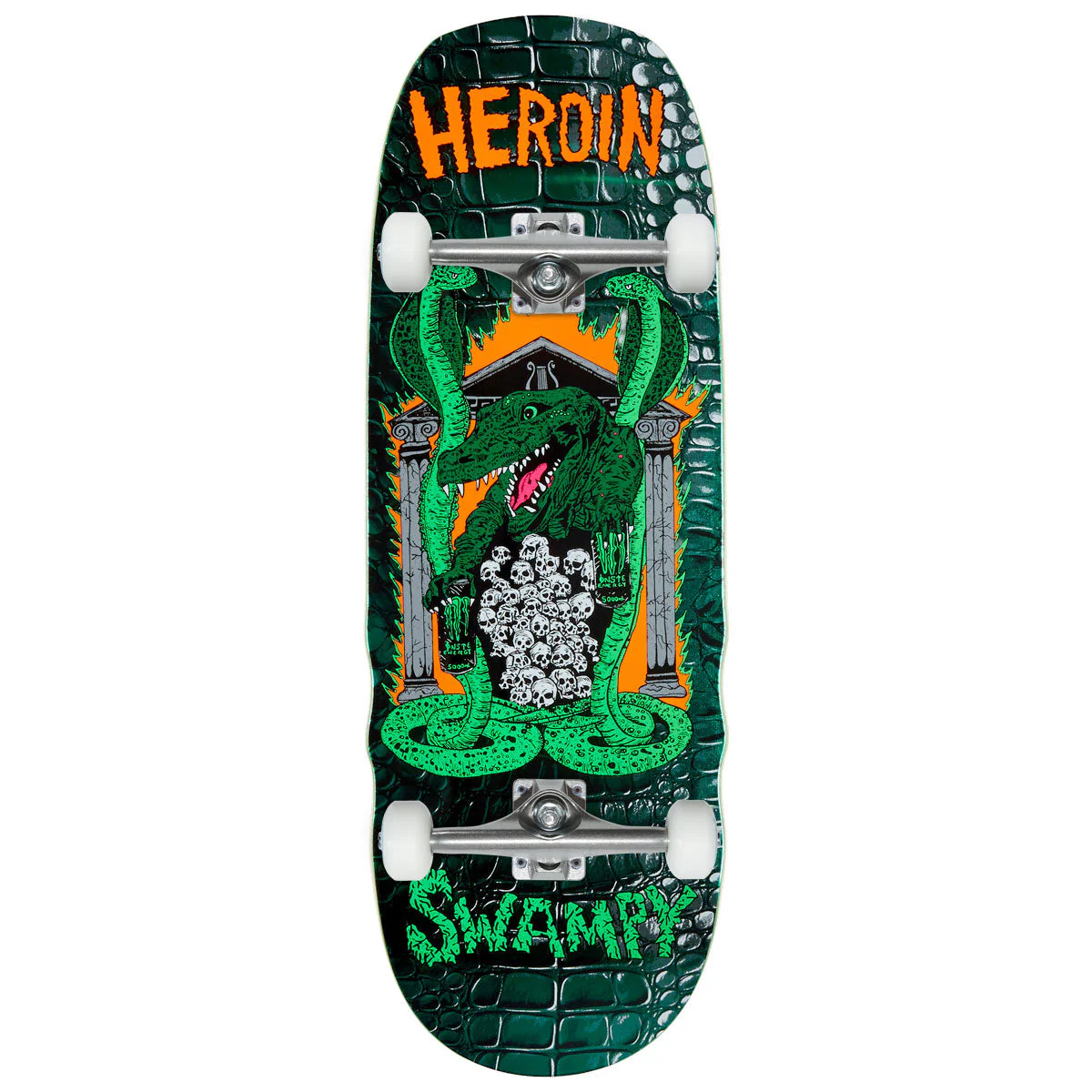 Heroin Swampy Knock Off Skateboard Complete - 10.60"