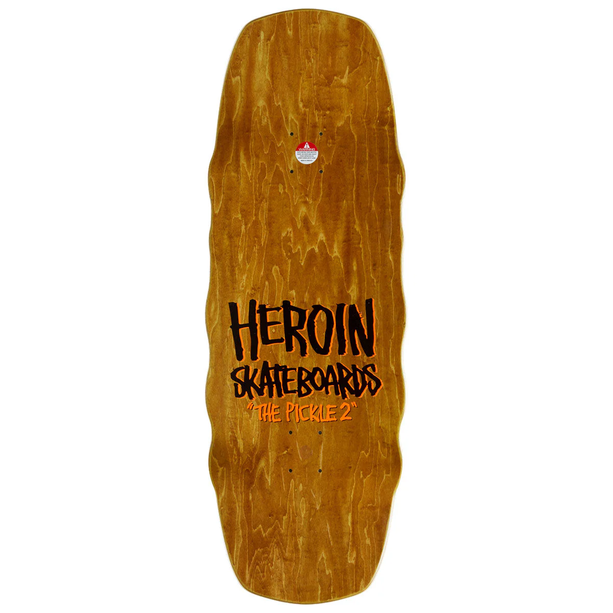 Heroin The Pickle 2 Skateboard Deck - 11.125" - Image 2