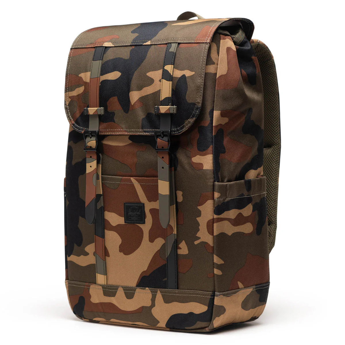 Herschel Supply Retreat Backpack - Woodland Camo/Black Label - Image 3