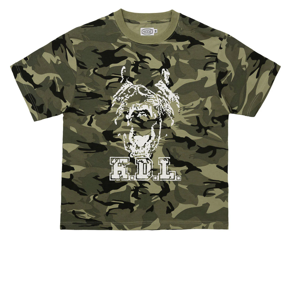 Hoddle H.D.L Bark T-Shirt - Camo